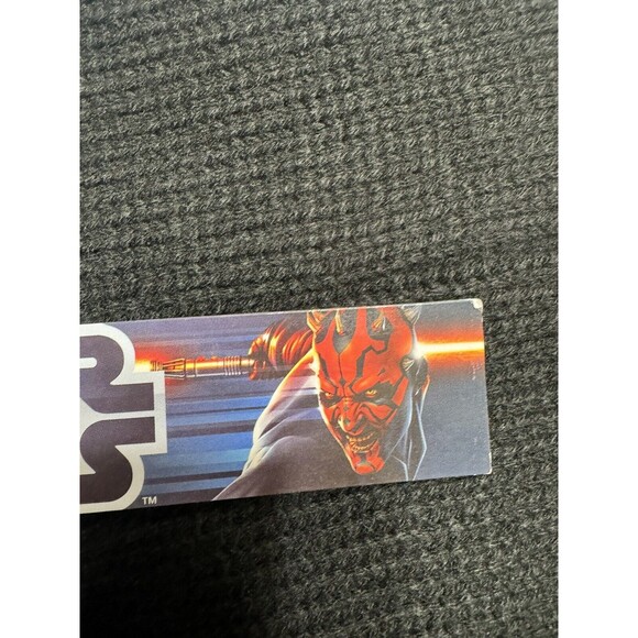 Disney Parks Authentic OG Star Wars Darth Maul Red & Black Beanie Hat One Size - Picture 9 of 10